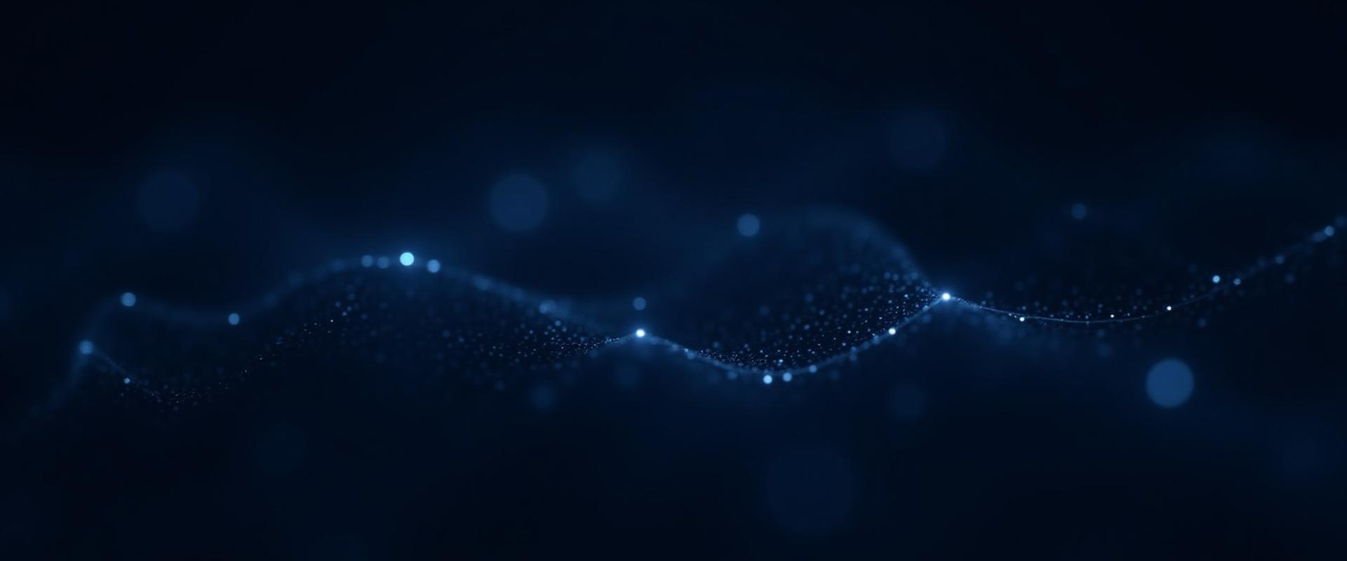 Abstract digital network visualization